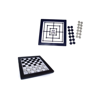 DU025 JOGO DE MINI DAMA TRILHA DUTATI