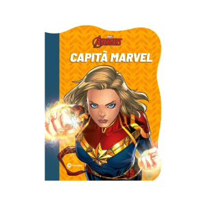 020060301 LIVRO RECORTADO MARVEL CAPITA MARVEL