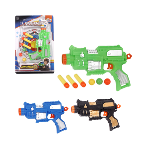 WBU2340 PISTOLA LANCA DARDOS 03 DARDOS 03 BOLAS 