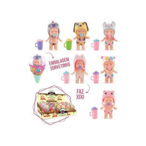 WB8026 BONECA BEBE SORVETINHO