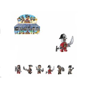 WB12327 BONECO DE MONTAR PIRATA