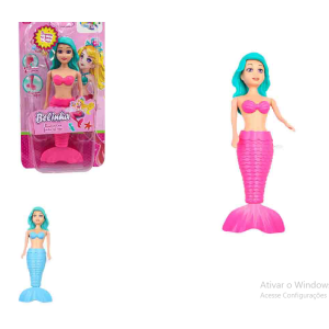 WB11775 BONECA BELINHA SEREIA A CORDA WELLMIX