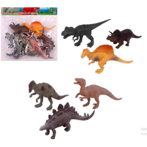 WBU2281 KIT DINOSSAUROS INCRIVEIS 6 PCS WELLKIDS