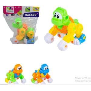 WB12411 MACACO MONTA E DESMONTA COM CHAVE WELLKIDS