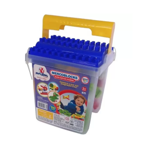 277-BALDE BLOCOS DE MONTAR 110 Pçs