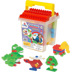 279-BALDE BLOCOS DE MONTAR 64 Pçs