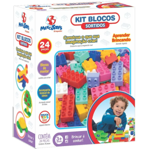 301-KIT BLOCOS SORTIDOS 24 PCS