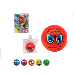 WX4537 BOLA MACIA FACES 6,3CM WELLKIDS