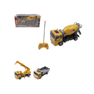 WB11824 CAMINHAO DE CONSTRUCAO COM CONTROLE REMOTO 7 FUNCOES COM LUZ