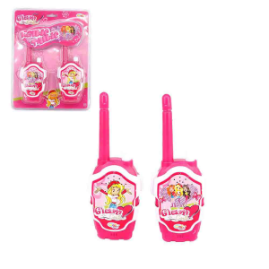 WB5253 WALKIE TALKIE GLAM GIRLS SUPER FRIENDS 2 PCS WELLKIDS