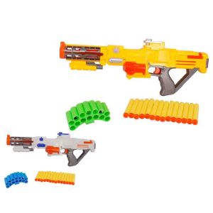 WB5288 PISTOLA LANCA DARDOS GRANDE COM ACESSORIOS WELLKIDS