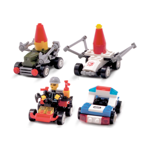 PI3789 – BLOCOS DE MONTAR POLÍCIA/MILITAR/RESGATE DISPLAY C/ 16