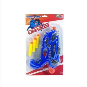 WB5285 PISTOLA LANCA DARDOS COM 3 PCS WELLKIDS
