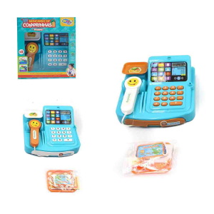 WB11839 CAIXA REGISTRADORA COM CALCULADORA LUZ E SOM HAPPY 5 PCS