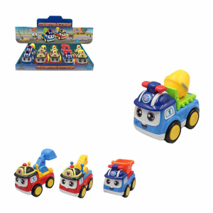 WB12187 CARRO A FRICCAO CONSTRUCION SRT MODELO DISPLAY 10 PCS