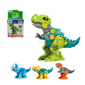 WB12415 DINOSSAURO MONTA E DESMONTA DIDATICO COM ACESSORIO PLAY MONTE