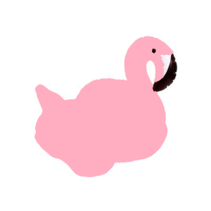 JY7-20/10 PORTA COPO FLAMINGO ROSE