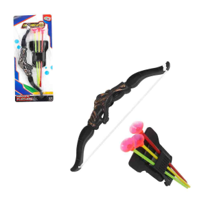 WB4324 ARCO E FLECHAS COM SUPORTE ARCHERS 5 PCS
