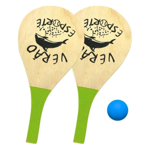 RAQUETE FRESCOBOL VERAO ESPORTE