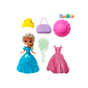 DTY1059 BONECA COM ACESSORIOS