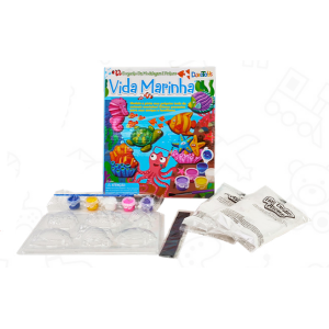 DTY0885 MOLDE DE GESSO E PINTURA OCEANO