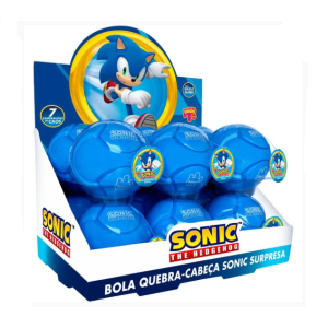3939 BOLA QUEBRA-CABECA GELELE  SONIC SURPRESA