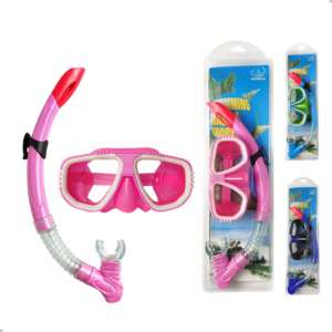 RD 1155 Kit Snorkel Mergulho Adulto Oculos e Tubo Respiratório Praia Piscina