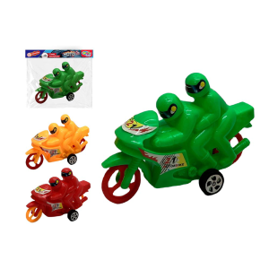 WB19201 MOTO A FRICCAO COM PILOTO E PASSAGEIRO CARONA