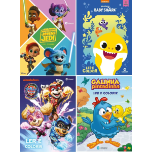 20040105 LER E COLORIR MULTILICENCAS SORTIDO - 4 CAPAS