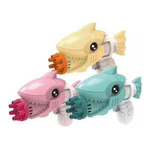 TOP-358 BRINQUEDO LANCA BOLHA TUBARÃO