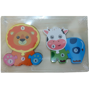 TK-AB8796 BRINQUEDO CONJUNTO INTERATIVO (P/ ENCAIXE) DE MADEIRA .