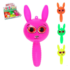 TK-AB4910 BRINQUEDO COELHO DE APERTAR COM LUZ