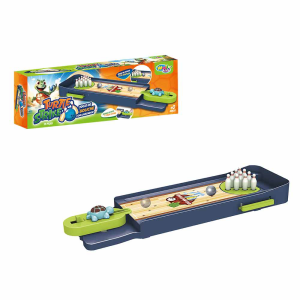 WB19852 JOGO BOLICHE COM LANCADOR TURTLE STRIKE 13 PCS