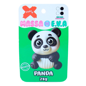 13034 MASSA DE EVA BL POTE C/ 4 CORES 28G PANDA