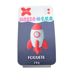 13060 MASSA EVA BL POTE C/4 CORES 28G FOGUETE