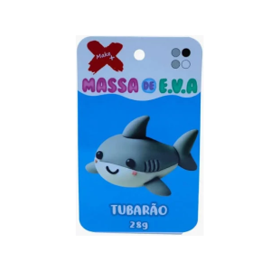 13055 MASSA EVA BLI POTE C/4 CORES 28G TUBARAO