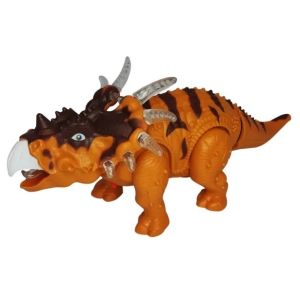 WB7736 DINOSSAURO TRICERATOPS A PILHA